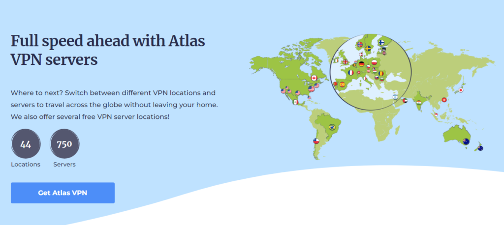 6 Atlas Vpn Lokality Serveru