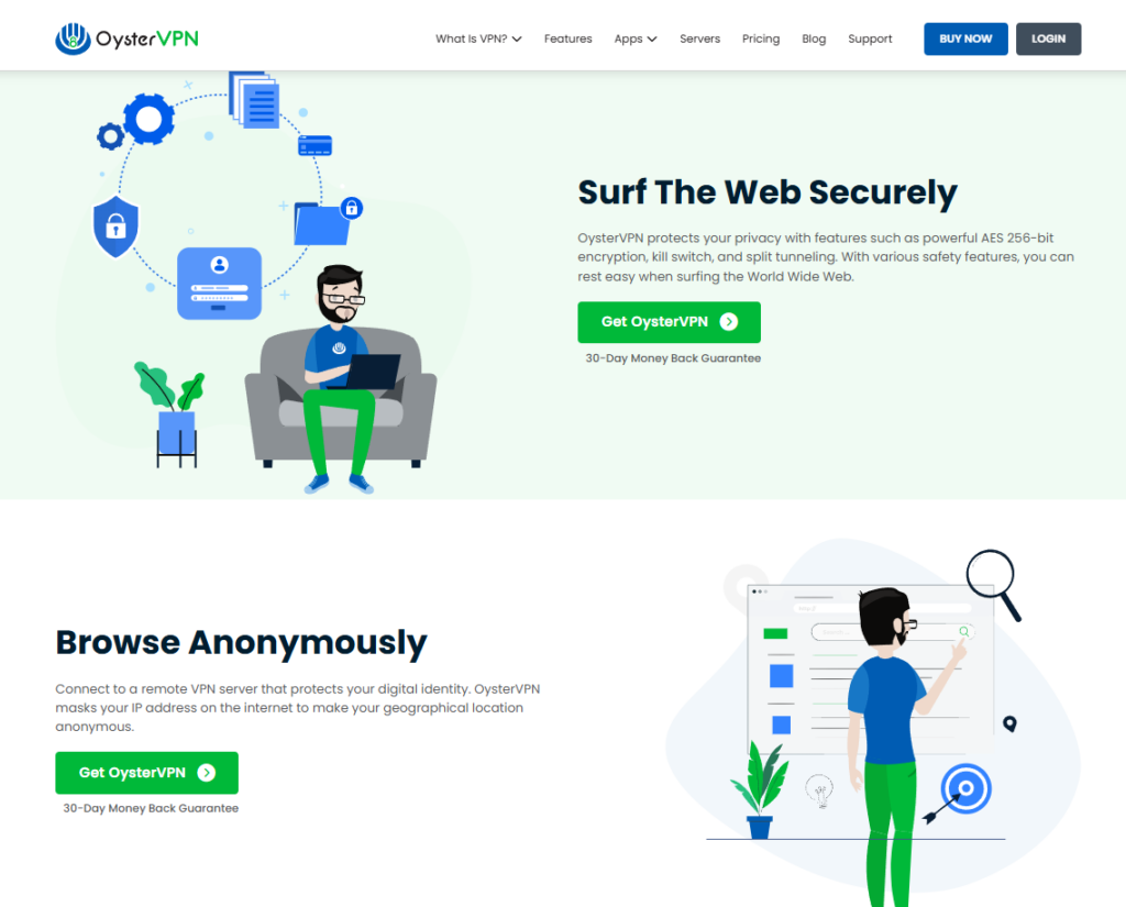 1 Oyster Vpn Bezpecnost