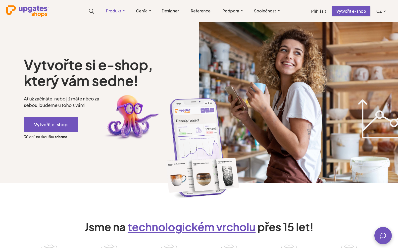 Představení e-shopové platformy Upgates – nový web