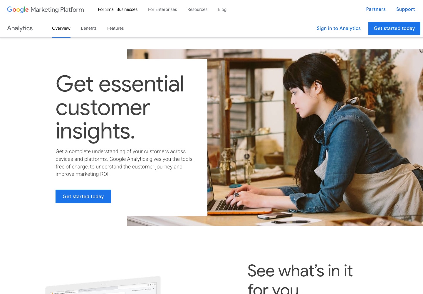 &Uacute;vodn&iacute; str&aacute;nka n&aacute;stroje Google Analytics 4 &ndash; sn&iacute;mek z 19. 10. 2026
